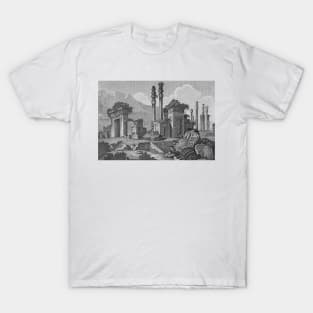 Greek neoclassical landscape T-Shirt